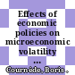 Effects of economic policies on microeconomic volatility [E-Book] /