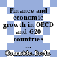 Finance and economic growth in OECD and G20 countries [E-Book] /
