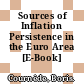 Sources of Inflation Persistence in the Euro Area [E-Book] /
