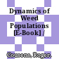 Dynamics of Weed Populations [E-Book] /