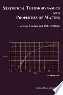 Statistical thermodynamics and properties of matter /