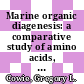 Marine organic diagenesis: a comparative study of amino acids, neutral sugars and lignin.
