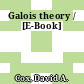 Galois theory / [E-Book]