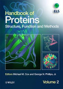 Handbook of proteins. 1 : structure, function and methods /