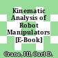 Kinematic Analysis of Robot Manipulators [E-Book] /