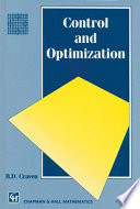 Control and optimization /