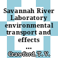 Savannah River Laboratory environmental transport and effects research annual report 1978 : [E-Book]