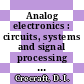 Analog electronics : circuits, systems and signal processing [E-Book] /