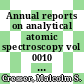 Annual reports on analytical atomic spectroscopy vol 0010 : Reviewing 1980.