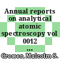 Annual reports on analytical atomic spectroscopy vol 0012 : Reviewing 1982.