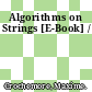 Algorithms on Strings [E-Book] /