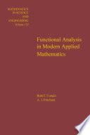 Functional analysis in modern applied mathematics [E-Book] /