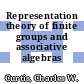 Representation theory of finite groups and associative algebras /