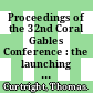 Proceedings of the 32nd Coral Gables Conference : the launching of la belle epoque of high energy physics & cosmology : a festschrift for Paul Frampton in his 60th year and memorial tributes to Behram Kursunoglu : Fort Lauderdale, Florida, 17-21 December 2003 [E-Book] /