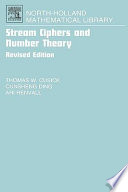 Stream ciphers and number theory [E-Book] /