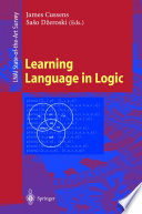 Learning Language in Logic [E-Book] /