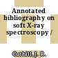 Annotated bibliography on soft X-ray spectroscopy /