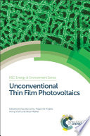 Unconventional thin film photovoltaics [E-Book] /