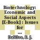 Biotechnology: Economic and Social Aspects [E-Book] : Issues for Developing Countries /