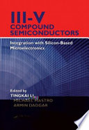 III-V compound semiconductors : integration with silicon-based microelectronics [E-Book] /