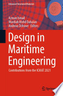 Design in Maritime Engineering [E-Book] : Contributions from the ICMAT 2021 /
