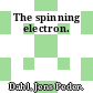 The spinning electron.