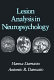 Lesion analysis in neuropsychology /