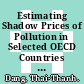 Estimating Shadow Prices of Pollution in Selected OECD Countries [E-Book] /