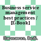 Business service management best practices / [E-Book]