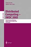 Distributed Computing - IWDC 2003 [E-Book] : 5th International Workshop, Kolkata, India, December 27-30, 2003, Proceedings /