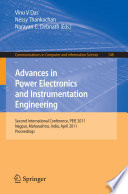 Advances in Power Electronics and Instrumentation Engineering [E-Book] : Second International Conference, PEIE 2011, Nagpur, Maharashtra, India, April 21-22, 2011. Proceedings /