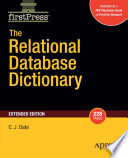 The relational database dictionary [E-Book] /