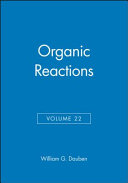Organic reactions. 22.