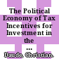 The Political Economy of Tax Incentives for Investment in the Dominican Republic [E-Book]: "Doctoring the Ball" /