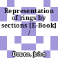 Representation of rings by sections [E-Book] /
