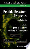 Peptide Research Protocols [E-Book] : Endothelin /