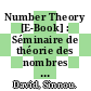 Number Theory [E-Book] : Séminaire de théorie des nombres de Paris 1993-94 /