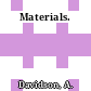 Materials.