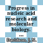 Progress in nucleic acid research and molecular biology. 7 /
