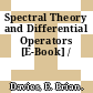 Spectral Theory and Differential Operators [E-Book] /