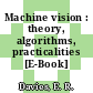 Machine vision : theory, algorithms, practicalities [E-Book] /