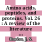 Amino acids, peptides, and proteins. Vol. 26 : A review of the literature published during 1993  / [E-Book]