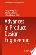 Advances in Product Design Engineering [E-Book] /