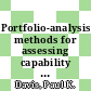 Portfolio-analysis methods for assessing capability options / [E-Book]