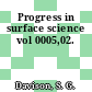 Progress in surface science vol 0005,02.