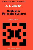 Solitons in molecular systems.