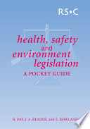 Health, safety and environment legislation : a pocket guide  / [E-Book]