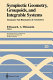 Symplectic geometry, groupoids, and integrable systems : Meeting of the Seminaire Sud Rhodanien de Geometrie: papers : SSRG: papers : Berkeley, CA, 22.05.89-02.06.89.