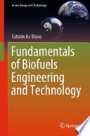 Fundamentals of Biofuels Engineering and Technology [E-Book] /