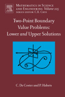 Two-point boundary value problems [E-Book] : lower and upper solutions /